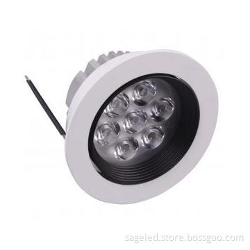 7W anti-dazzle LED ceiling lights black-white